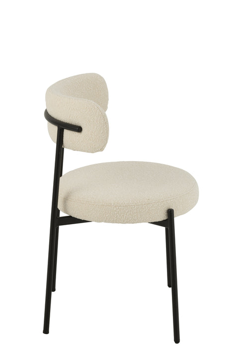 Eetkamerstoel Wit Multiplex 52 cm-Eetkamerstoelen-J-Line