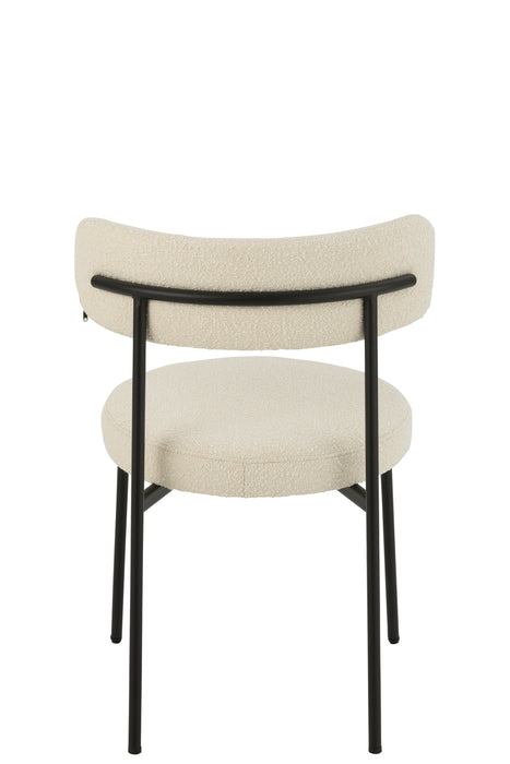 Eetkamerstoel Wit Multiplex 52 cm-Eetkamerstoelen-J-Line