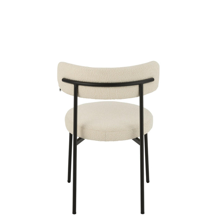 Eetkamerstoel Wit Multiplex 52 cm-Eetkamerstoelen-J-Line