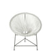 Eetkamerstoel Wit Paint 80 cm 80x80x70 cm-Eetkamerstoelen-J-Line