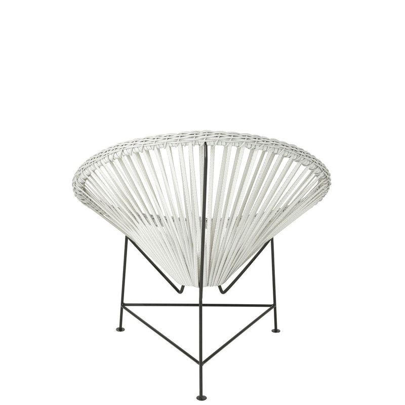 Eetkamerstoel Wit Paint 80 cm 80x80x70 cm-Eetkamerstoelen-J-Line