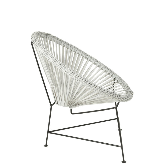 Eetkamerstoel Wit Paint 80 cm-Eetkamerstoelen-J-Line