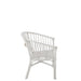 Eetkamerstoel Wit Rotan 44 cm 44x41x52 cm-Eetkamerstoelen-J-Line