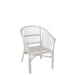 Eetkamerstoel Wit Rotan 44 cm 44x41x52 cm-Eetkamerstoelen-J-Line