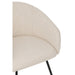 Eetkamerstoel Wit Schuim 61 cm 61x60x75 cm-Eetkamerstoelen-J-Line