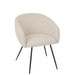 Eetkamerstoel Wit Schuim 61 cm-Eetkamerstoelen-J-Line