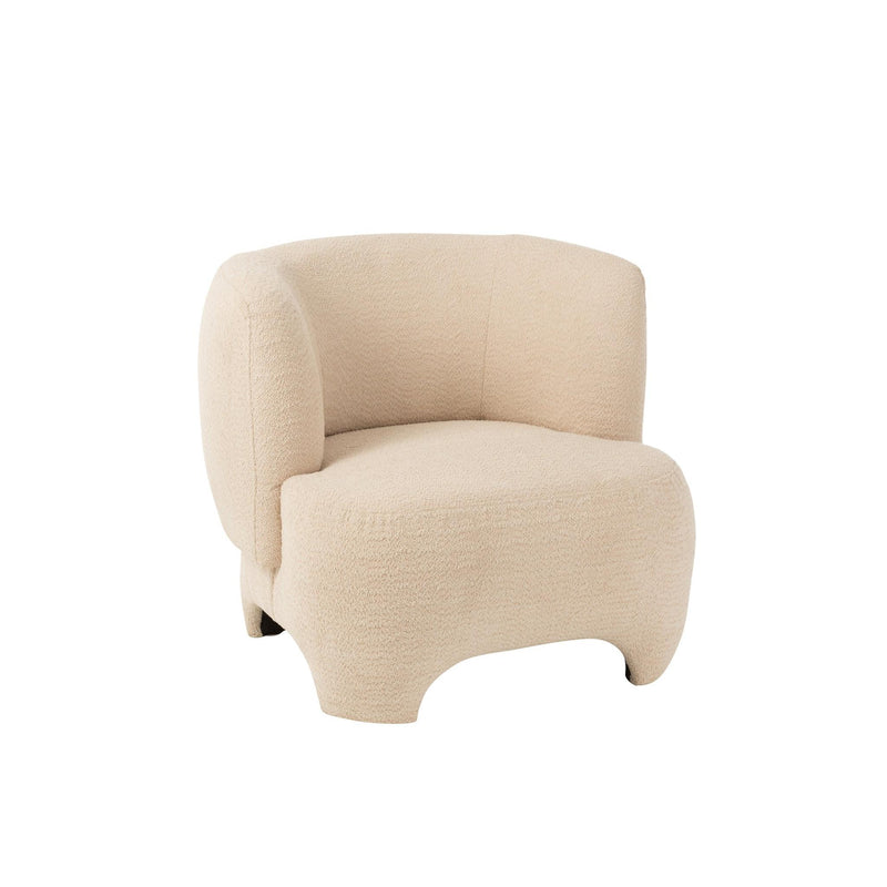 Eetkamerstoel Wit Sponge 79 cm 79x80x71 cm-Eetkamerstoelen-J-Line