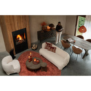 Eetkamerstoel Wit Sponge 79 cm 79x80x71 cm-Eetkamerstoelen-J-Line