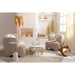 Eetkamerstoel Wit Sponge 79 cm-Eetkamerstoelen-J-Line