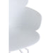 Eetkamerstoel Wit Staal 54 cm 53.5x56x81 cm-Eetkamerstoelen-J-Line