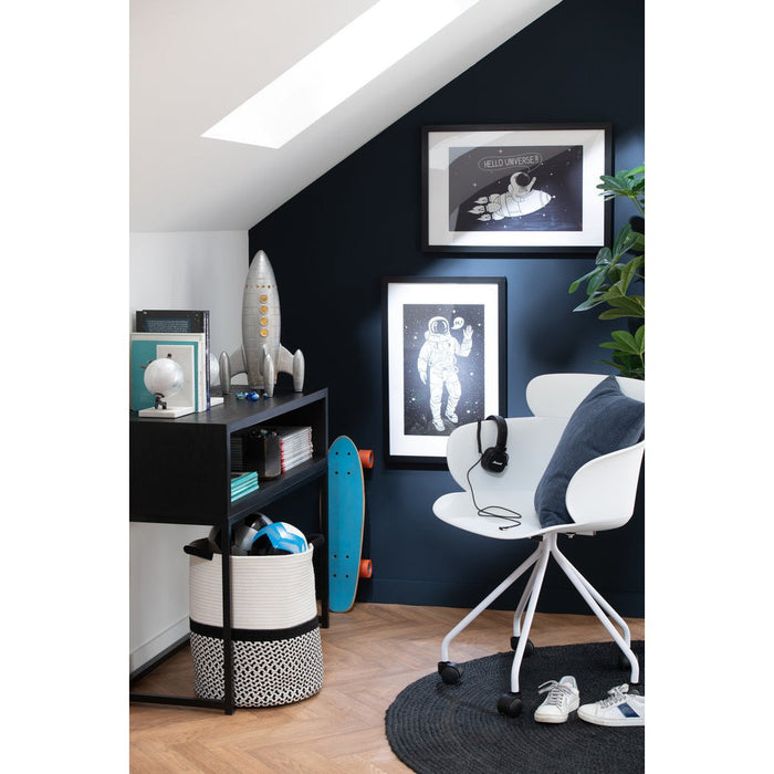 Eetkamerstoel Wit Staal 54 cm-Eetkamerstoelen-J-Line