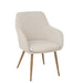 Eetkamerstoel Wit Staal 65 cm-Eetkamerstoelen-J-Line