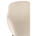 Eetkamerstoel Wit Stof 58 cm 58x53x80.5 cm-Eetkamerstoelen-J-Line
