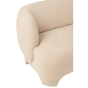 Eetkamerstoel Wit Stof 82 cm 82x193x71 cm-Eetkamerstoelen-J-Line