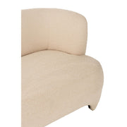 Eetkamerstoel Wit Stof 82 cm 82x193x71 cm-Eetkamerstoelen-J-Line