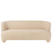 Eetkamerstoel Wit Stof 82 cm 82x193x71 cm-Eetkamerstoelen-J-Line