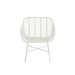 Eetkamerstoel Wit ijzer 67 cm 67x68x87.5 cm-Eetkamerstoelen-J-Line