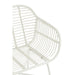 Eetkamerstoel Wit ijzer 67 cm 67x68x87.5 cm-Eetkamerstoelen-J-Line