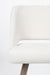 Eetkamerstoel Yves Polyester Wit 59.5x52.5 cm-Eetkamerstoelen-Creating Home