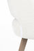 Eetkamerstoel Yves Polyester Wit 59.5x52.5 cm-Fauteuils-Creating Home