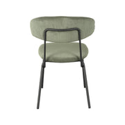 Eetkamerstoel Zack Forest Ribcord 53x59x79 cm-Eetkamerstoelen-LABEL51