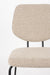 Eetkamerstoel Zelo Polyester Beige 58.5x46 cm-Eetkamerstoelen-Creating Home