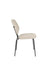 Eetkamerstoel Zelo Polyester Beige 58.5x46 cm-Eetkamerstoelen-Creating Home