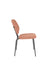 Eetkamerstoel Zelo Polyester Roze 58.5x46 cm