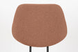 Eetkamerstoel Zelo Polyester Roze 58.5x46 cm-Eetkamerstoelen-Creating Home