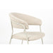 Eetkamerstoel Zeri Off Polyester Wit 51.5x59.5 cm-Eetkamerstoelen-Creating Home