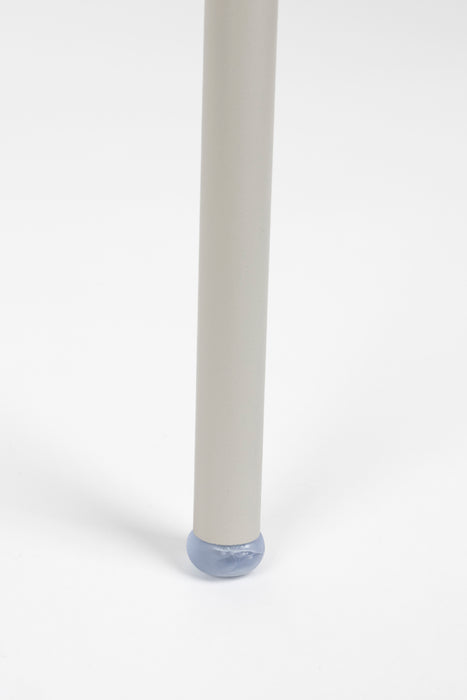 Eetkamerstoel Zeri Off Polyester Wit 51.5x59.5 cm-Eetkamerstoelen-Creating Home