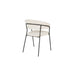 Eetkamerstoel Zeri Polyester Zwart 51.5x59.5 cm-Eetkamerstoelen-Creating Home