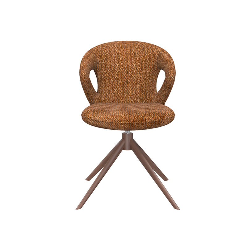 Eetkamerstoel Zurich Coral Royal Boucle Coral Metalen Frame-Eetkamerstoelen-LABEL51