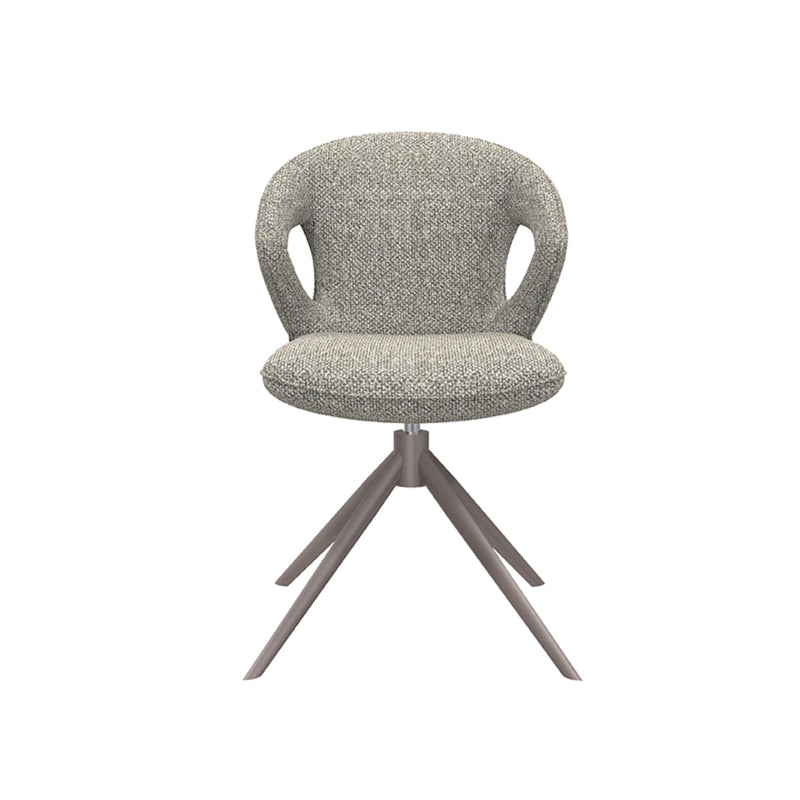 Eetkamerstoel Zurich Mushroom Royal Boucle Brons 64x56x86 cm-Eetkamerstoelen-LABEL51