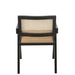 Eetkamerstoel Zwart Ash hout 59 cm-Eetkamerstoelen-J-Line