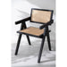 Eetkamerstoel Zwart Ash hout 59 cm-Eetkamerstoelen-J-Line