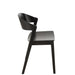 Eetkamerstoel Zwart Multiplex 52 cm-Eetkamerstoelen-J-Line