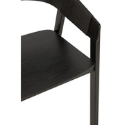 Eetkamerstoel Zwart Multiplex 53 cm 52.8x57.1x76.8 cm-Eetkamerstoelen-J-Line