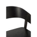 Eetkamerstoel Zwart Multiplex 53 cm-Eetkamerstoelen-J-Line