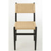 Eetkamerstoel Zwart Paper 50 cm 50x46x87 cm-Eetkamerstoelen-J-Line