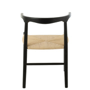 Eetkamerstoel Zwart Paper 56 cm 56x52x76 cm-Eetkamerstoelen-J-Line
