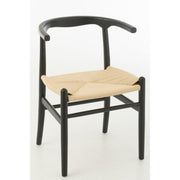 Eetkamerstoel Zwart Paper 56 cm 56x52x76 cm-Eetkamerstoelen-J-Line