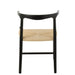 Eetkamerstoel Zwart Paper 56 cm 56x52x76 cm-Eetkamerstoelen-J-Line