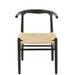Eetkamerstoel Zwart Paper 56 cm 56x52x76 cm-Eetkamerstoelen-J-Line