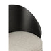 Eetkamerstoel Zwart Polyester 54 cm-Eetkamerstoelen-J-Line
