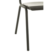 Eetkamerstoel Zwart Populierenhout 43 cm 43x52x82 cm-Eetkamerstoelen-J-Line