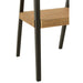 Eetkamerstoel Zwart Rotan 55 cm-Eetkamerstoelen-J-Line