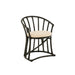 Eetkamerstoel Zwart Rotan 61 cm 61x60x70 cm-Kussens-J-Line
