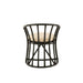 Eetkamerstoel Zwart Rotan 61 cm-Eetkamerstoelen-J-Line