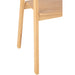Eetkamerstoel Zwart Touw 53 cm 52.8x57.1x76.8 cm-Eetkamerstoelen-J-Line